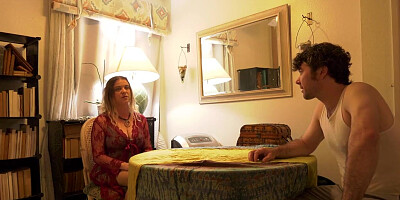 Guy doesn't refuse sex with divorced stepmom