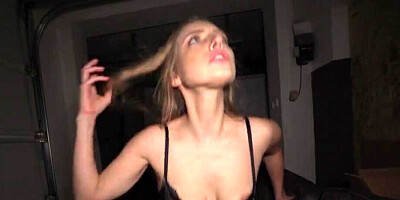 Beautiful blonde Jayla De Angelis fucked in POV