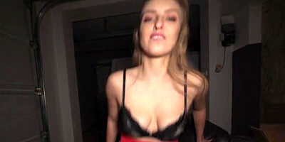 Beautiful blonde Jayla De Angelis fucked in POV