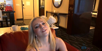 Tiffany Has A Tampon Sting Hanging Out Of Her Pussy. With Tiffany Watson