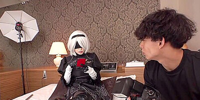 [id-029] Auto-crotch Lewd Sexual Gratification Cosplayer Yukino Scene 1