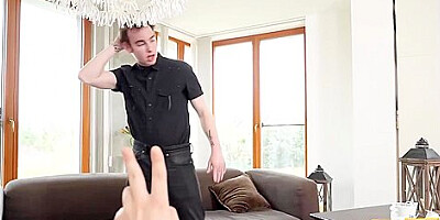Like A Man, Not Like My Husband! Blonde Fucks Stranger While Husband Watches