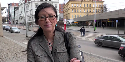 Czech MILF Secretary Pickup up and Fucked