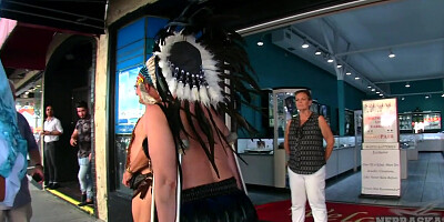 Nude Girls With Only Body Paint Out In Public On The Streets Of Fantasy Fest 2018 Key West Florida - NebraskaCoeds