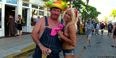 Nude Girls With Only Body Paint Out In Public On The Streets Of Fantasy Fest 2018 Key West Florida - NebraskaCoeds