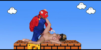 Super Mario Porno With Esmeralda Duarte And Kari Cachonda