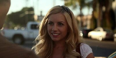 Shy blonde Lexi Belle goes at it in