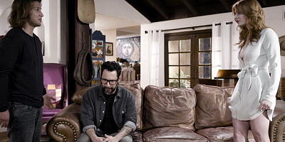 PURE TABOO Manipulated Lacy Lennon Fucks Widowed Husband In Remembrance Of The Past