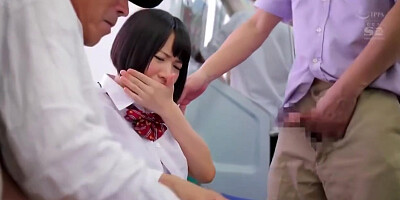 Beautiful Japanese teen 18+ Taken On The Bus