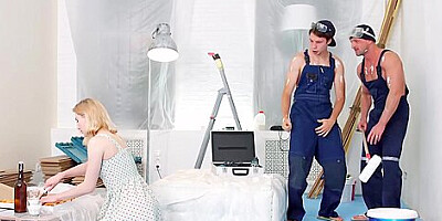 Via Lasciva - Dp Helps Teeny Get Over Her Ex