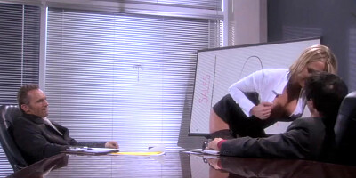 Alanah Rae Horny Threesome