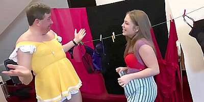 Innocent Teen 18+ Seduces Grandpa And Makes Him Cum On Her Tongue