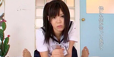 Horny Japanese model Tsukasa Aoi in Amazing Handjob, Blowjob JAV video