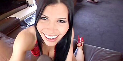 Rebeca Linares In Cunt Slides Up & Down On Lexington Steelee Cock!