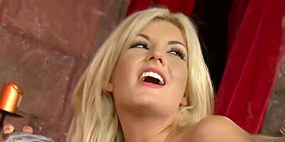 Reverse Gangbang In Dungeon Super Hot Busty Babes Seduce And Fuck One Guy
