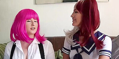 Mila Monet And Bess Breast - Cosplayers Run Into Oliver Who Says He Would Love To Fuck Bot