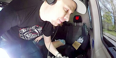 German Blondie Izzy Mendosa Gets Picked Up And Fucked In The Moving Bus