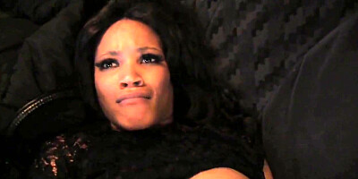 Love Creampie Black Brit gets anal fucking and hot load