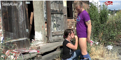 German outdoor user sex at a shack