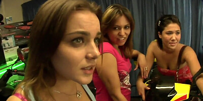 London Keyes, Natasha Nice and Thea Marie