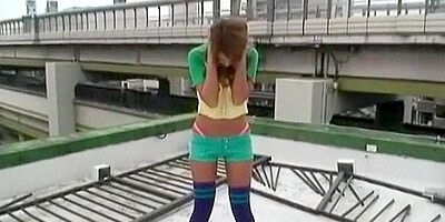 Best Japanese model in Hottest Outdoor JAV video