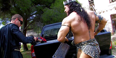 Big Nature Man Fucking Blonde On The Car - HotEuroGirls