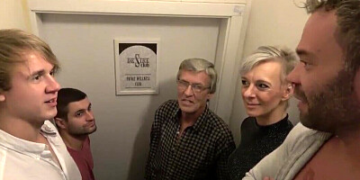 Wives get fucked by aliens' cocks in the swinger club