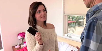 Kiera Winters horny with her boyfriend