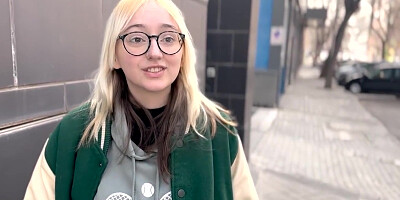 Caught Geek Blonde With Eme Jota