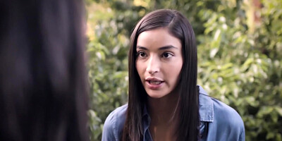 Small Tits Babe Got Caught By A Dirty teen 18+ Lesbian