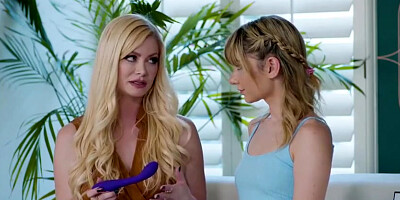 Stepmom Teaching Stepdaughter About Dildos With Demi A, Bella Bends And Demi Hawks