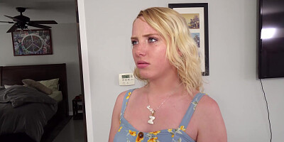X - Dixie Lynn - Stepsis throating & brute-fuck
