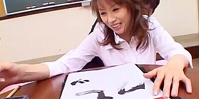 Hottest Japanese girl Misa Nishida in Exotic Cougar, Blowjob JAV clip