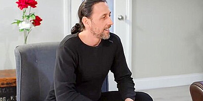 Succulent Brunette In High Heels Pleasuring Danny On With Emma Leigh And Danny D