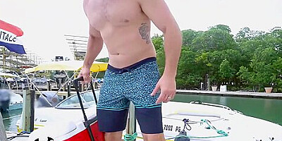 Capn Jmac Reels In Some Big Ass On His Weekend Boat Trip