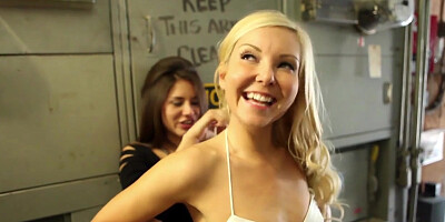 Blondie's First Time With Another Girl - RealLesbianExposed