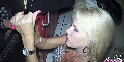 Doing Strangers At A Glory Hole - Ejaculations