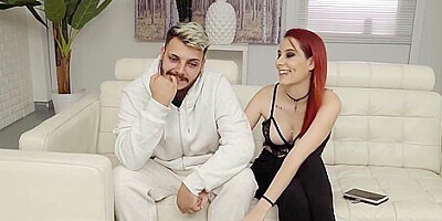 Flattering Una And Chica At Blowjob Trailer