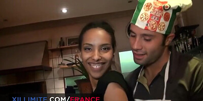 Hot Threesome With The Chef