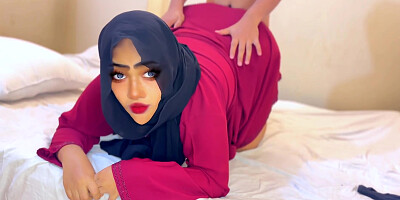 ربيب الملاعين لطيف زوجة الاب المسلمة (stepson Fucks Cute Muslim Stepmom In Saudi Arab) Huge Cum
