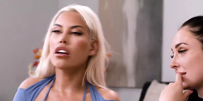 Caught Stepmom Having Sex With My Bestfriend - Melody Marks, Charlotte Sins And Bridgette B