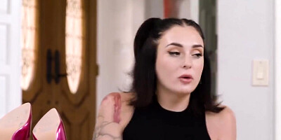 Caught Stepmom Having Sex With My Bestfriend - Melody Marks, Charlotte Sins And Bridgette B