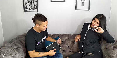 Hot Interview Ends In Hardcore Fuck By The Boy Who Does It