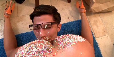 Wild college party with Alexis Fawx and friends