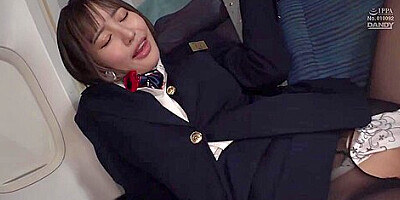 [dandy-824] I Couldnt Resist The Panty Shot Of A Beautiful Ca And I Fucked Her Right Away And We Had Sex Over And Over Until We Were About To Land! Scene 2