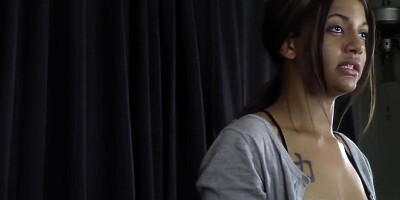 Blonde teen 18+ With Small Tits Poses Nude For The Lucki