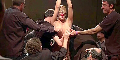Amy Brooke, James Deen And Princess Donna - Bosomy Fisted And Double-penetration Banged In Public