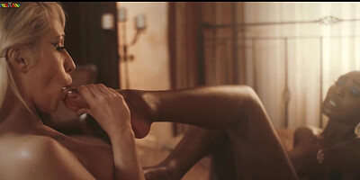 Christina Shine & Zaawaadi in Black Panther, Scene #01