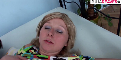 Blonde Girl Moans In Pleasure As She Bounces Tight Pussy On A Monster Cock - WatchMeDeepthroat
