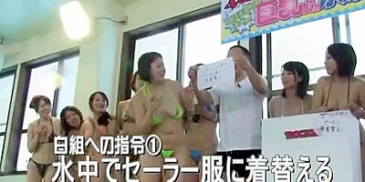 Best Japanese model Ruka Ichinose, Ririka Suzuki, Yuuna Hoshisaki in Crazy Group Sex, Blowjob JAV movie